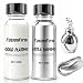 FusionFirm Liquid Leaf Paint AlcoholBased Airbrush Paint High Gloss Finish Silver 1 Fl Oz - Image 2
