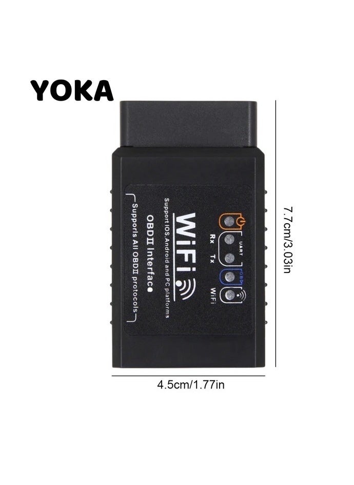 يوكا - ماسح YOKA WiFi OBD2 – الكشف الفوري عن أعطال السيارة وأداة التشخيص، متوافق مع iOS، أندرويد وويندوز - Image 1