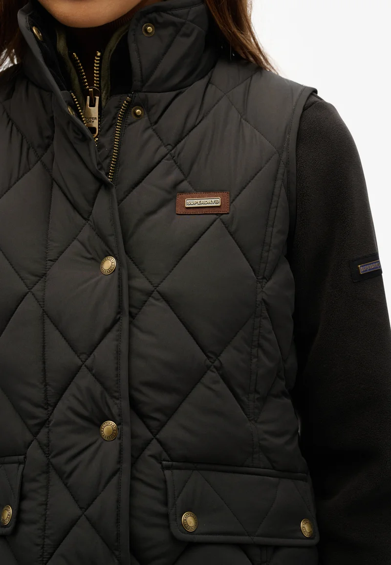 Superdry  Cord Trimmed Liner Gilet for Women | Best Price UAE