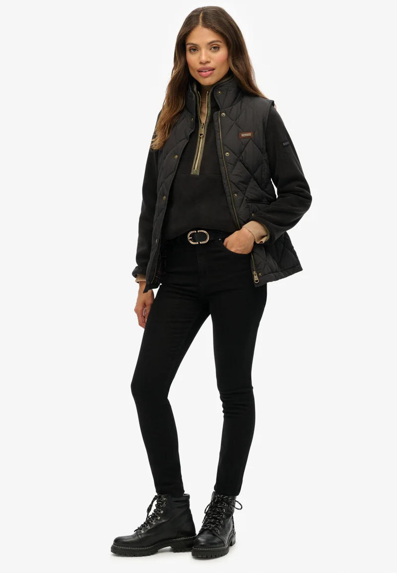 Superdry  Cord Trimmed Liner Gilet for Women | Best Price UAE