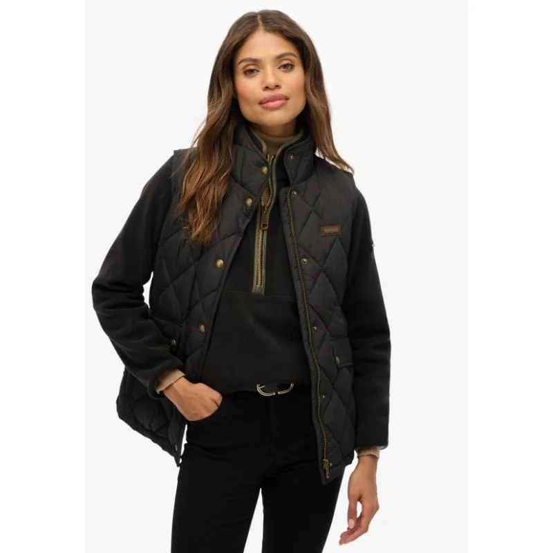 Superdry  Cord Trimmed Liner Gilet for Women | Best Price UAE