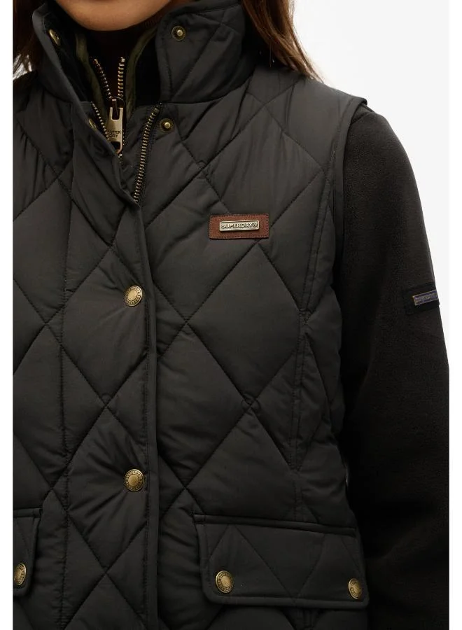 Superdry  Cord Trimmed Liner Gilet for Women | Best Price UAE