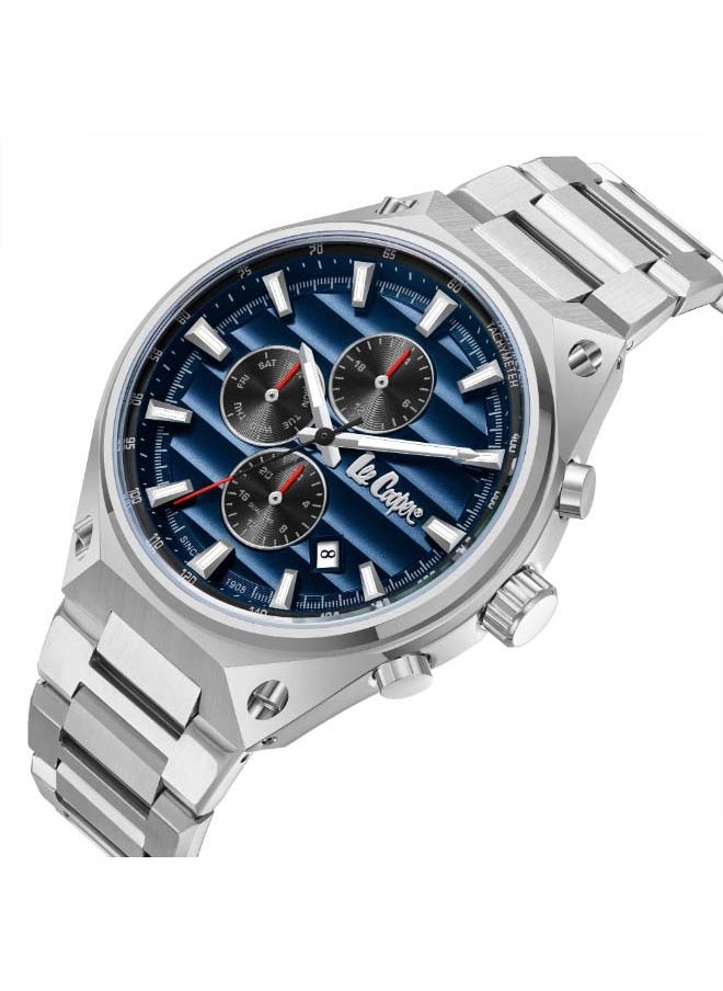 Men's Multi Function Blue Dial Watch - LC08026.390