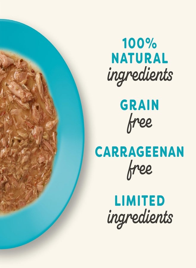 آبلاوس طعام القطط الرطب الطبيعي من أبلاوز في مرق اللحم، مكونات محدودة وطبيعية، غني بالبروتين بدون إضافات صناعية، فيليه التونة في مرق اللحم (12 كيس × 2.47 أونصة) - Image 3