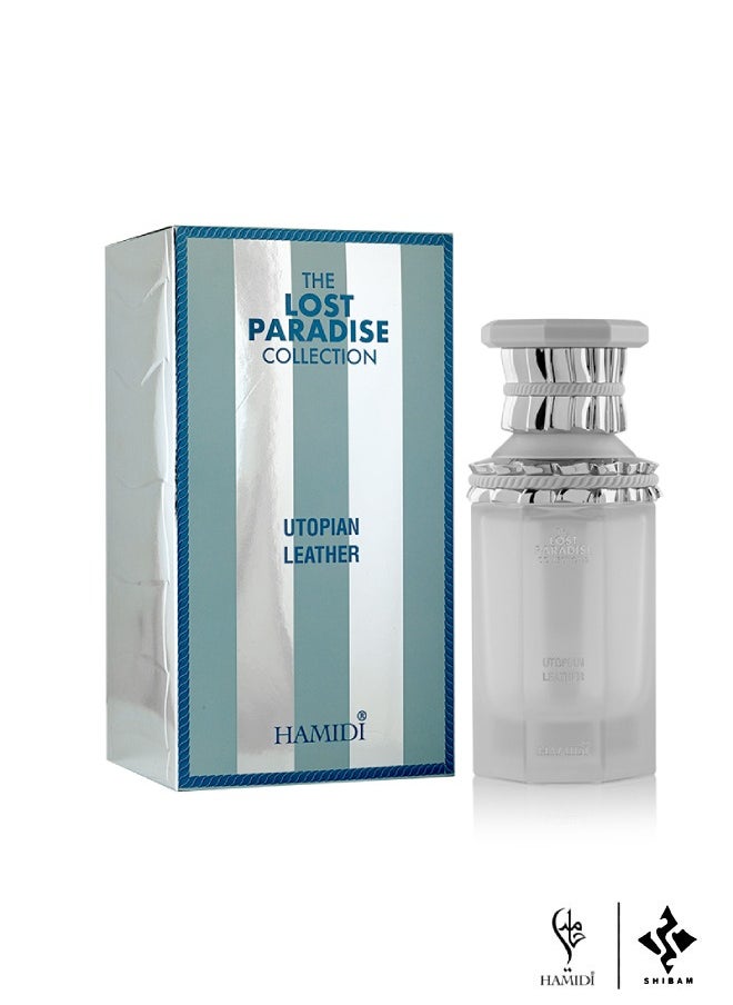 HAMIDI - UTOPIAN LEATHER  - LOST PARADISE COLLECTION LUXURY EAU DE PARFUM 100ML - Image 1