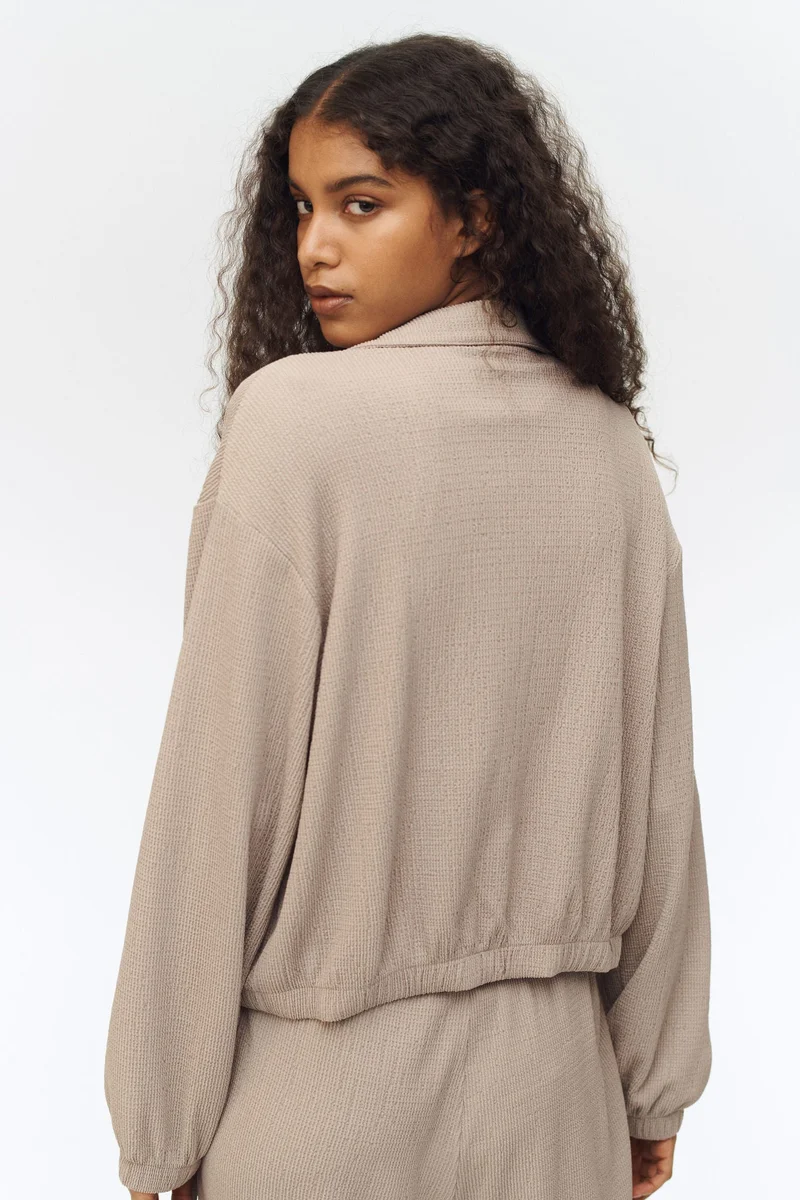 H&M  Textured jersey jacket for Women | Best Price UAE