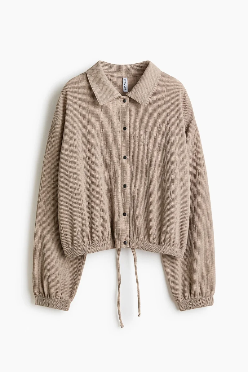 H&M  Textured jersey jacket for Women | Best Price UAE