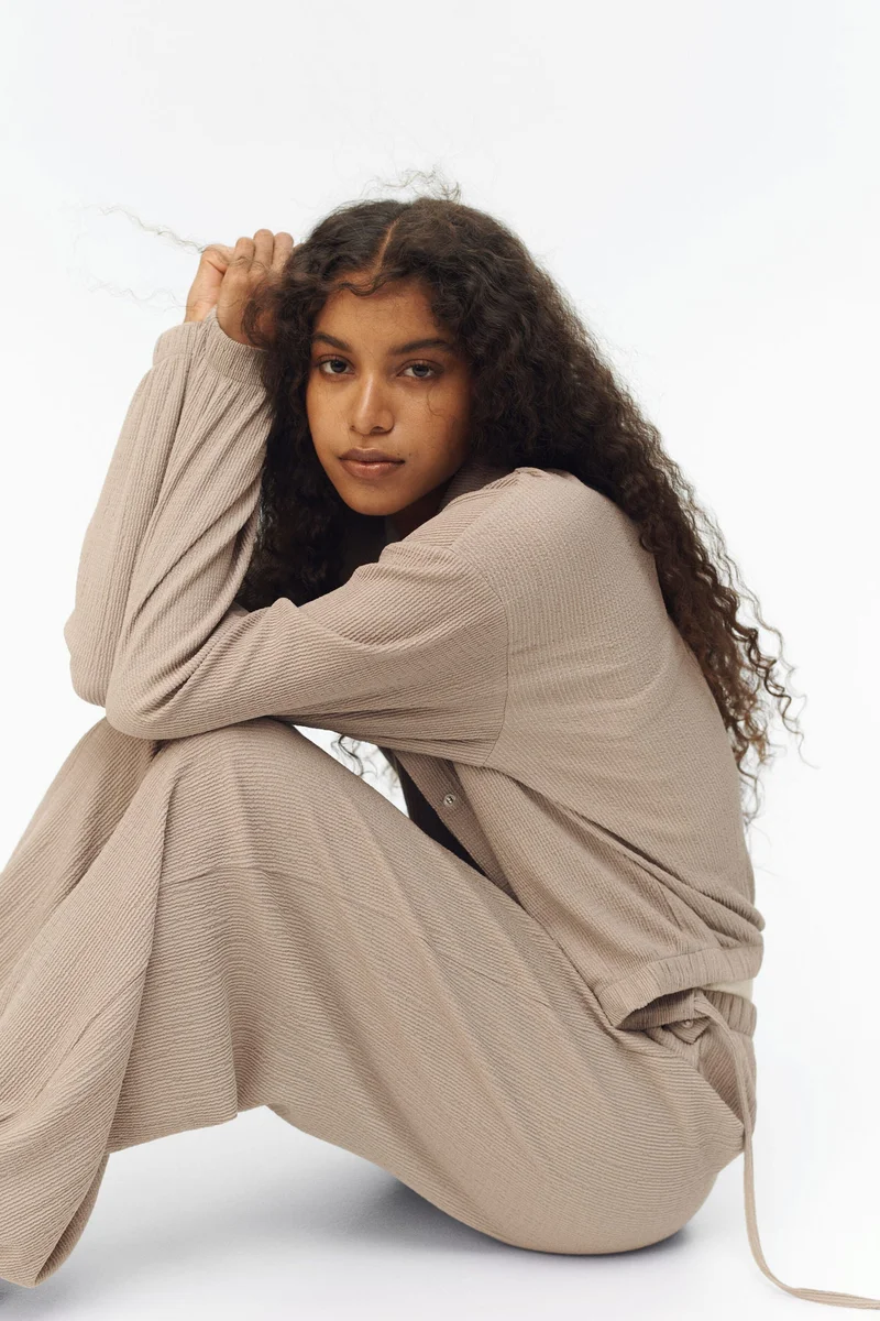 H&M  Textured jersey jacket for Women | Best Price UAE
