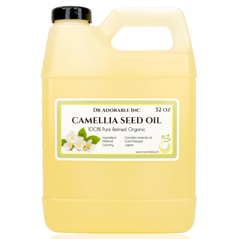 Dr. Adorable Dr Adorable - 32 oz - Camellia Seed Oil - 100% Pure Natural Organic Cold Pressed - Image 3