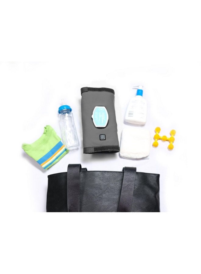Jokari Jokari Adjustable Portable Baby Wipes Warmer Wrap. USB Rechargeable Multiple Heat Settings for Gentle Warmth. On the Go Heater Fits Most Diaper Bags for Easy Storage and Travel with Babies or Toddlers - Image 5