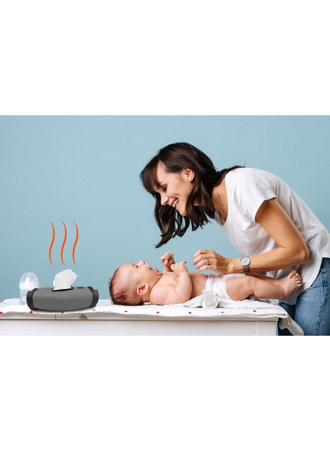 Jokari Jokari Adjustable Portable Baby Wipes Warmer Wrap. USB Rechargeable Multiple Heat Settings for Gentle Warmth. On the Go Heater Fits Most Diaper Bags for Easy Storage and Travel with Babies or Toddlers - Image 3