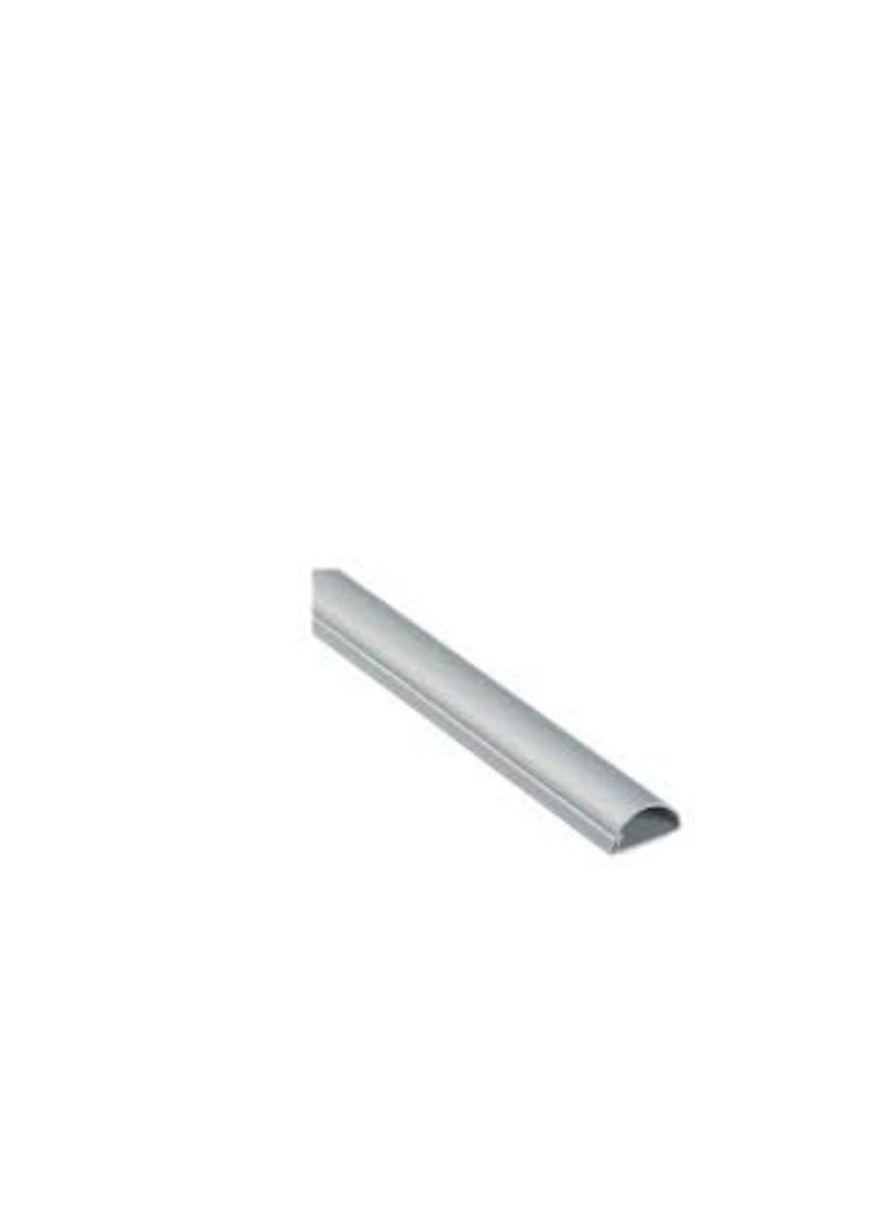 KNP KNP Electrical PVC Floor Trunking 15mm x 50mm is designed to provide a robust and sleek solution for concealing and managing electrical cables.  - Image 1