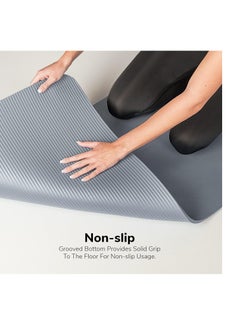 SportQ SportQ 10mm Thick Non-Slip Yoga Mat with Attached Strap, Latest Quality Practice, Pilates, Yoga and Many Other Home Exercises  - Image 5