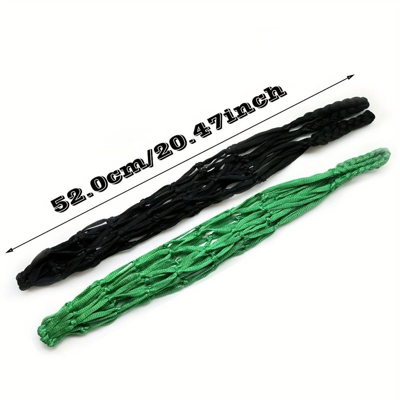 Random Colour 1 Set Chicken Vegetable Hanging Feeders Nylon Poultry Treat Bags with Hooks for Hen Duck Goose - Image 2