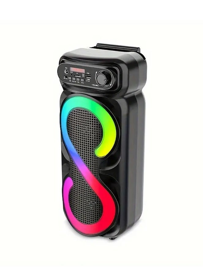 singe - Wireless Bluetooth Speaker, Stereo Sound, FM Radio, TF Memory, USB Input, Mic Input rechargeable - Image 1