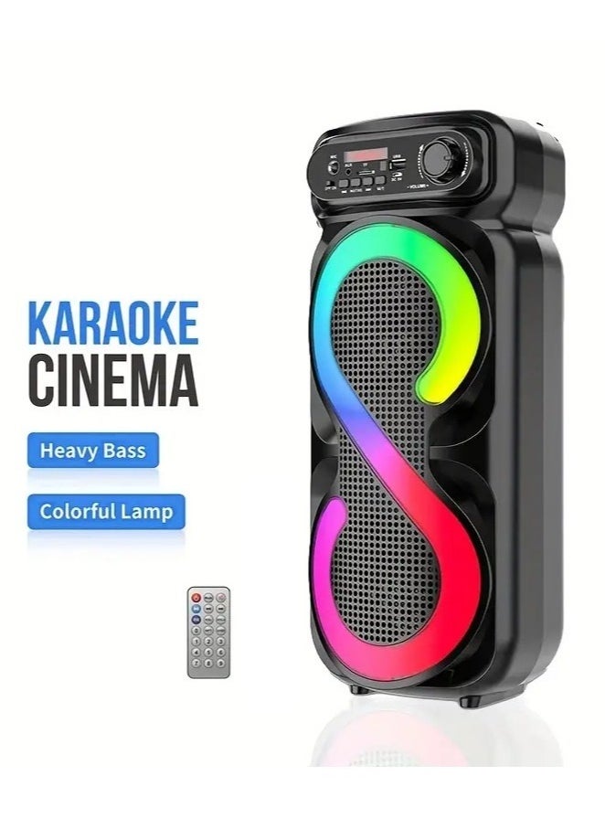 singe - Wireless Bluetooth Speaker, Stereo Sound, FM Radio, TF Memory, USB Input, Mic Input rechargeable - Image 1
