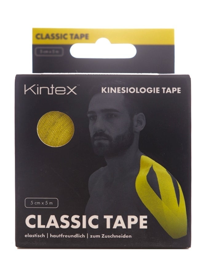 Kintex Classic Kinesiology Tape, Yellow