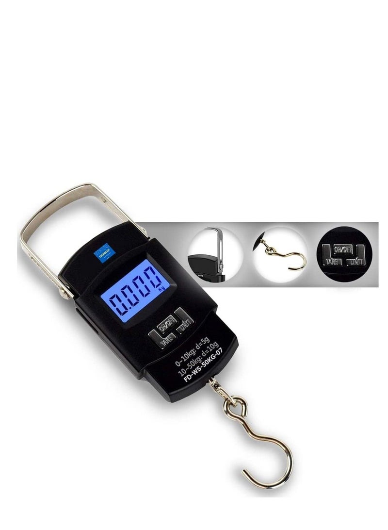Heavy Duty Portable Hook Weighing Machine Digital Type Manual Weight Scale for Home, Kitchen, Traveling  - Image 2