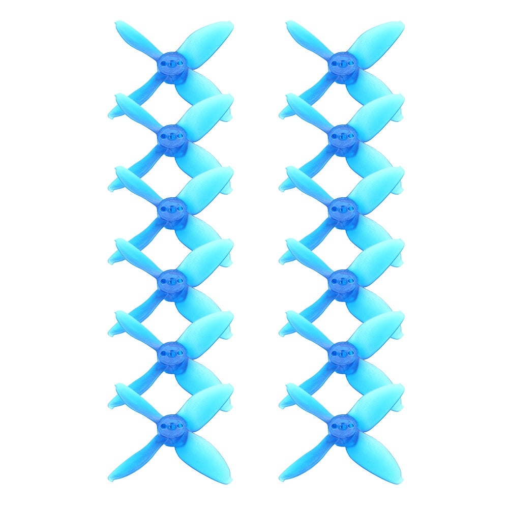 Generic 6 Pairs Cw Ccw 4-blade Propellers For Fpv Rc Racing Quadcopter 2 inch
