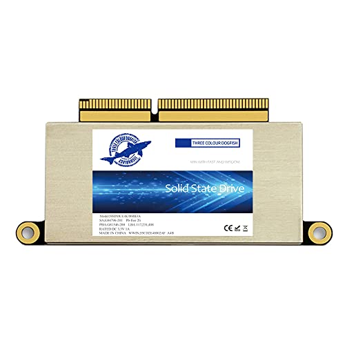 THREE COLOUR DOGFISH Dogfish 1TB SSD for MacBook NVMe PCIe Gen3x4 M.2, Internal Solid State Drive Upgrade for MacBook Pro A1708 (2016-2017) - Image 1