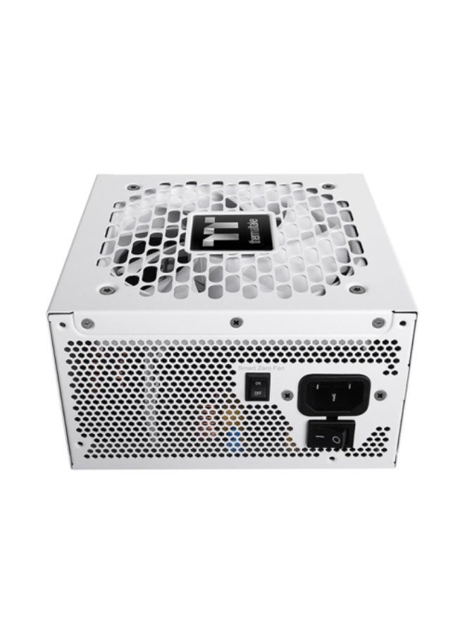 Thermaltake Toughpower GT 750W ATX 3.1 750W 80+ Gold Fully Modular Power Supply – ATX 3.1 & PCIe Gen 5.1 Ready, Native 12VHPWR (12+4 Pin), 120mm Hydraulic Bearing Smart Zero Fan, 100% Japanese Capacitors, Multi Protection, White | PS-TPT-0750FNFAGK-W - Image 5