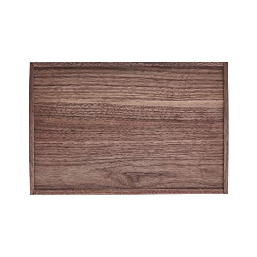 pandapark Wood Organizer Tray,Black Walnut,Desk & Drawer Storage Box (Walnut Master) - Image 4