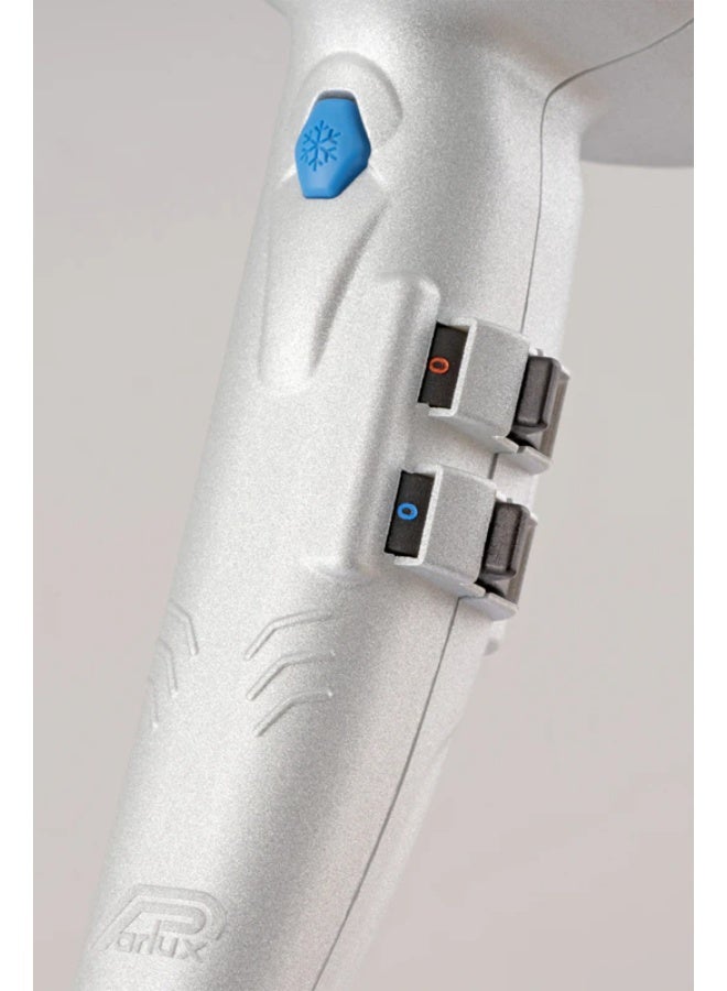 Parlux DIGITALYON Hair Dryer Air Ionizer Tech [European Plug 220V] Silver 1unit - Image 2