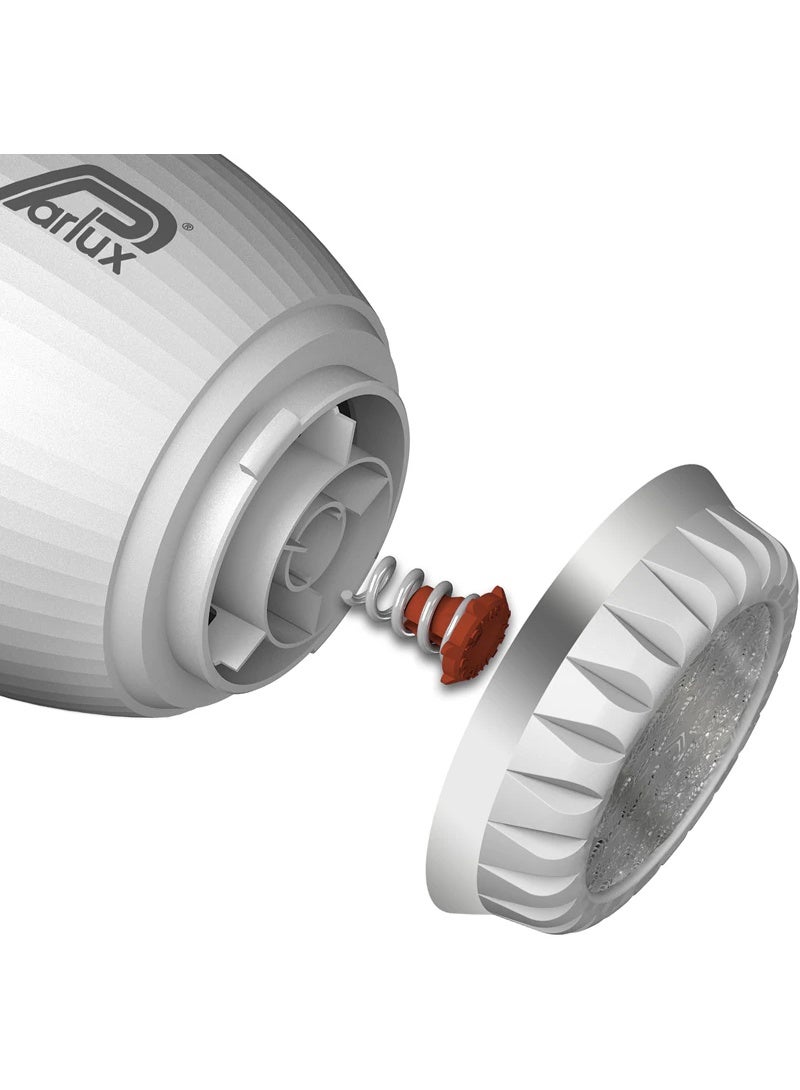 Parlux DIGITALYON Hair Dryer Air Ionizer Tech [European Plug 220V] Silver 1unit - Image 3