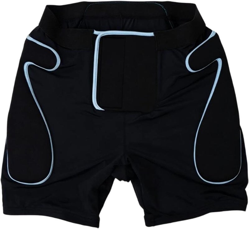 Generic Protective Padded Shorts for Skating Hip Butt Tailbone Pad Reinforced Suitable for Skiing Snowboarding Men Women Adults - Image 1