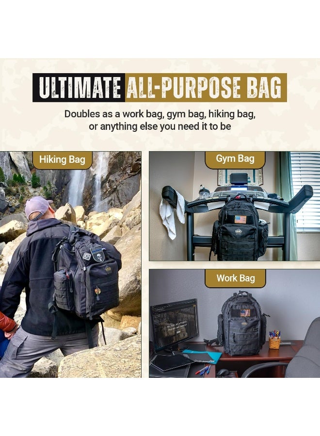 HighSpeedDaddy HSD Diaper Bag Backpack + Changing Pad - Image 5