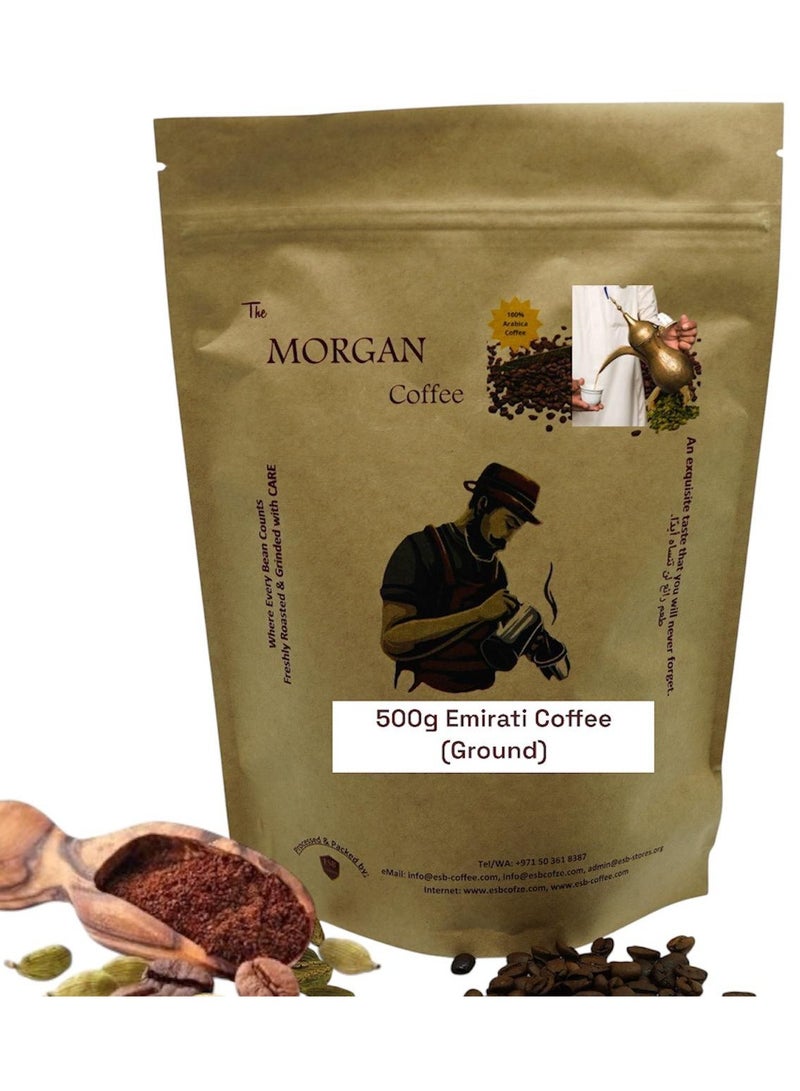 esb coffee "The Morgan Coffee" Emirati Coffee (Ground) - Image 1