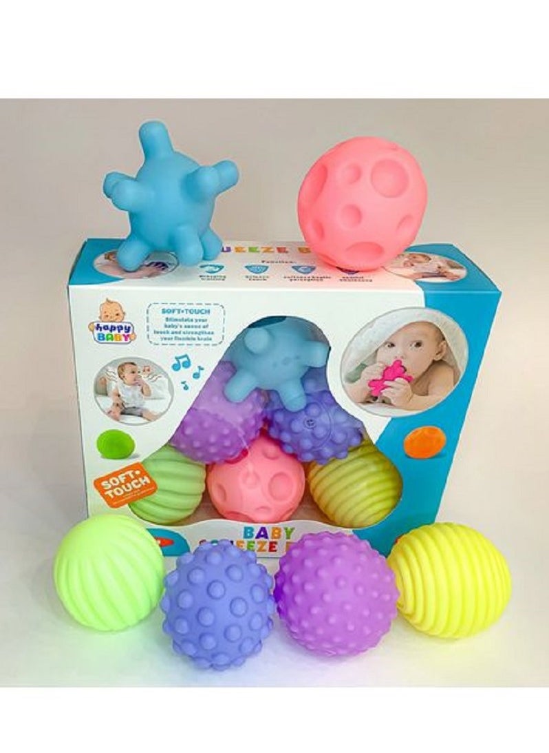 Generic Soft Balls For ChildrenS Toys 6 Balls To Stimulate The Sense Of Touch And Play In The Bathroom (Completely Safe)  - Image 1