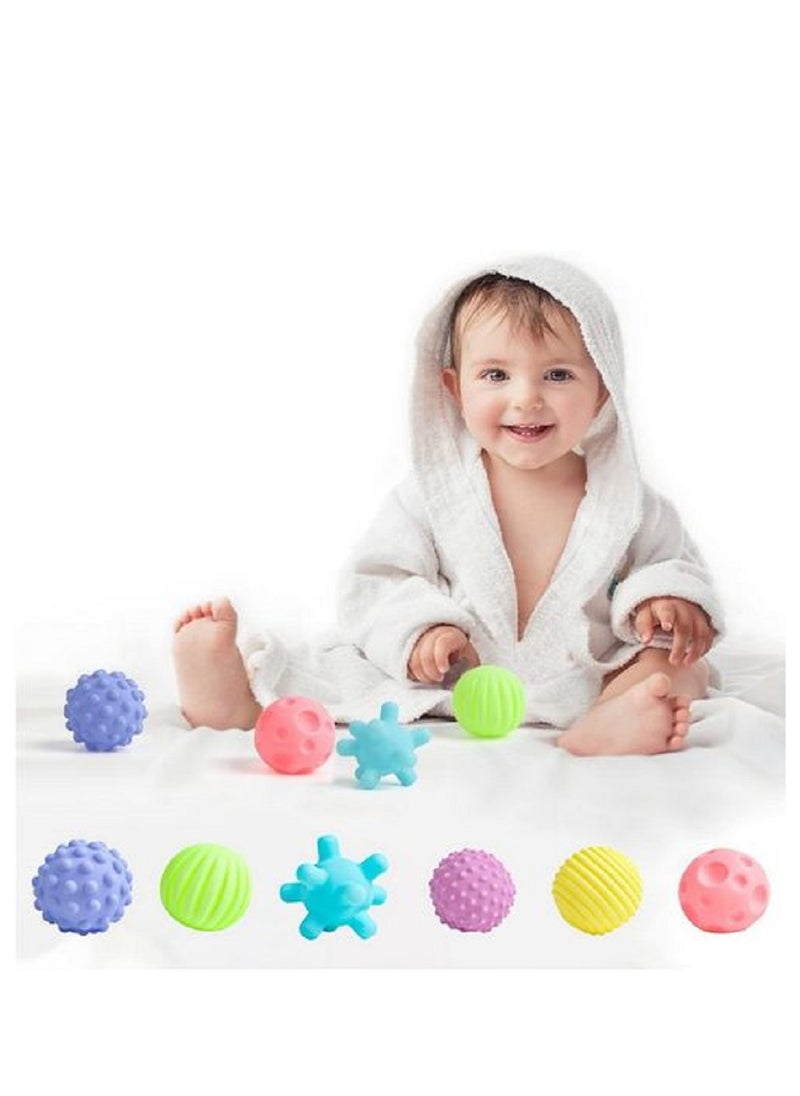 Generic Soft Balls For ChildrenS Toys 6 Balls To Stimulate The Sense Of Touch And Play In The Bathroom (Completely Safe)  - Image 2