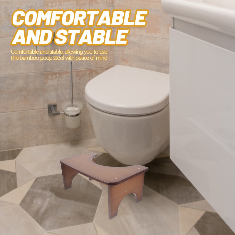 Bathroom Toilet Stool Foot Stool Household Stool Small Bench Poop Stool - Image 5
