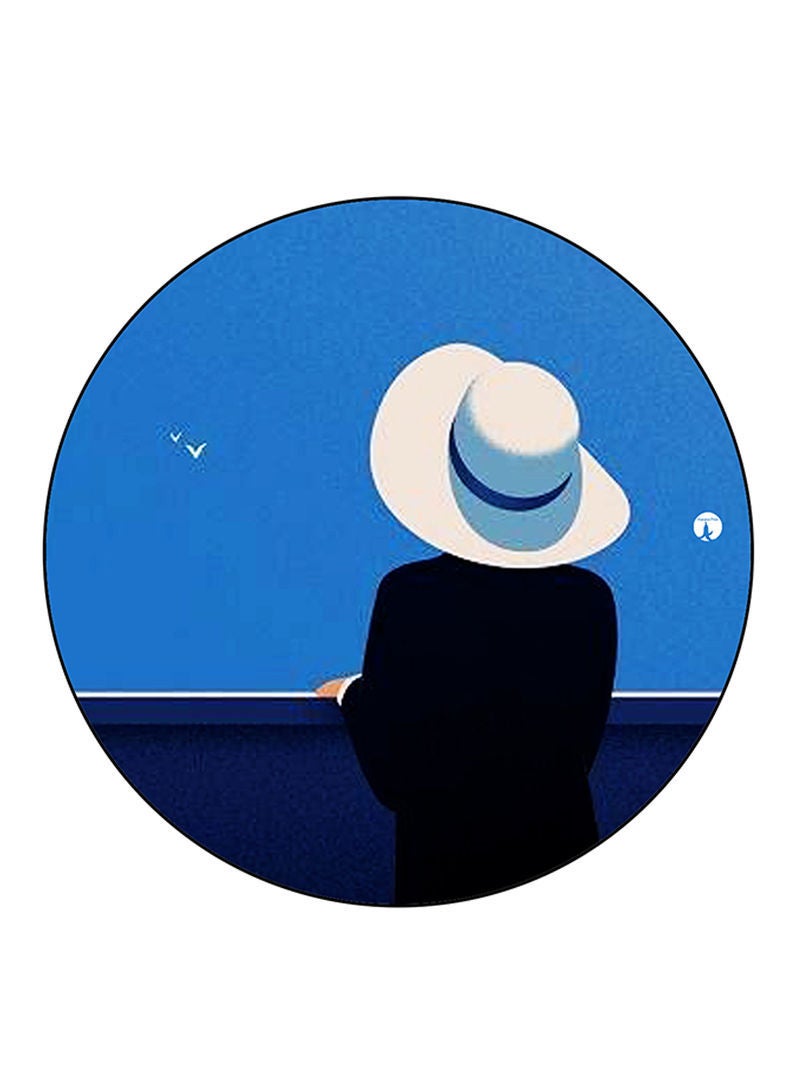 Woman Printed Mouse Pad  Multicolour