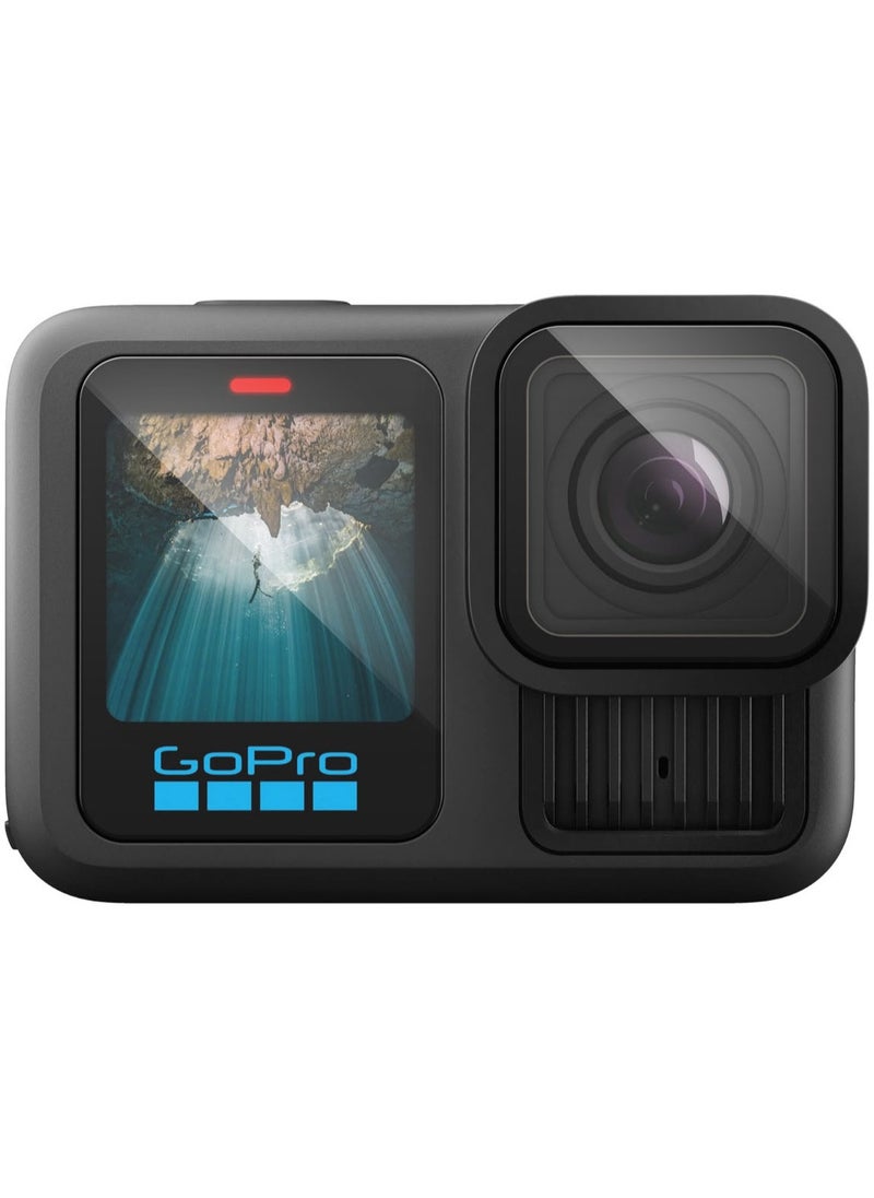 Spigen - GLAStR Slim for GoPro Hero 13 Black Screen Protector [MULTI PACK] Premium Tempered Glass & FILM [2 Pack Front Screen + 2 Pack Camera Lens + 2 Pack Back Screen Protectors] - Image 1