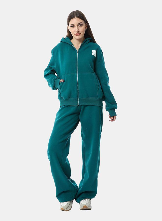 XTCY pajamas with zipper with Pants elephant leg women - Image 1