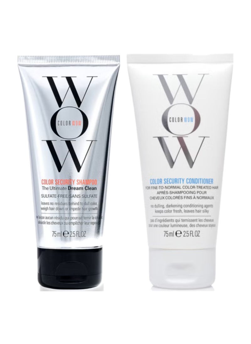 Color Wow Security Shampoo And Conditioner Travel Duo Set, 2.5 Oz  - Image 1