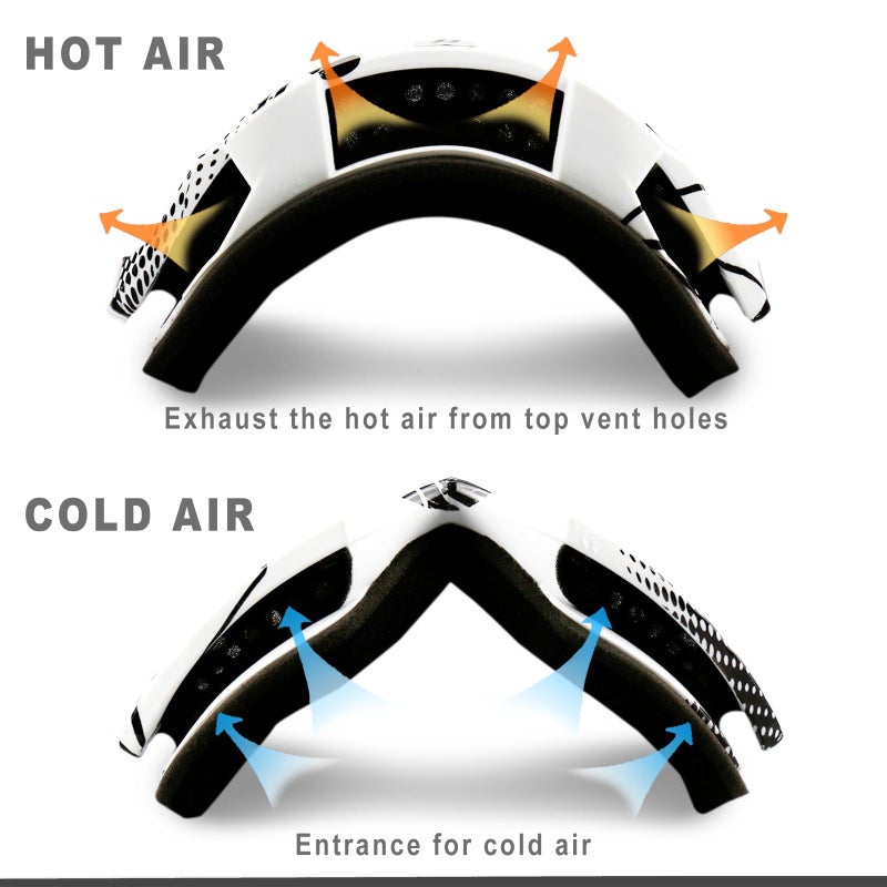 NENKI Dirt Bike Goggles - Anti Fog MX Goggles for Women & Men - UV Protection Clear Lens - Image 5