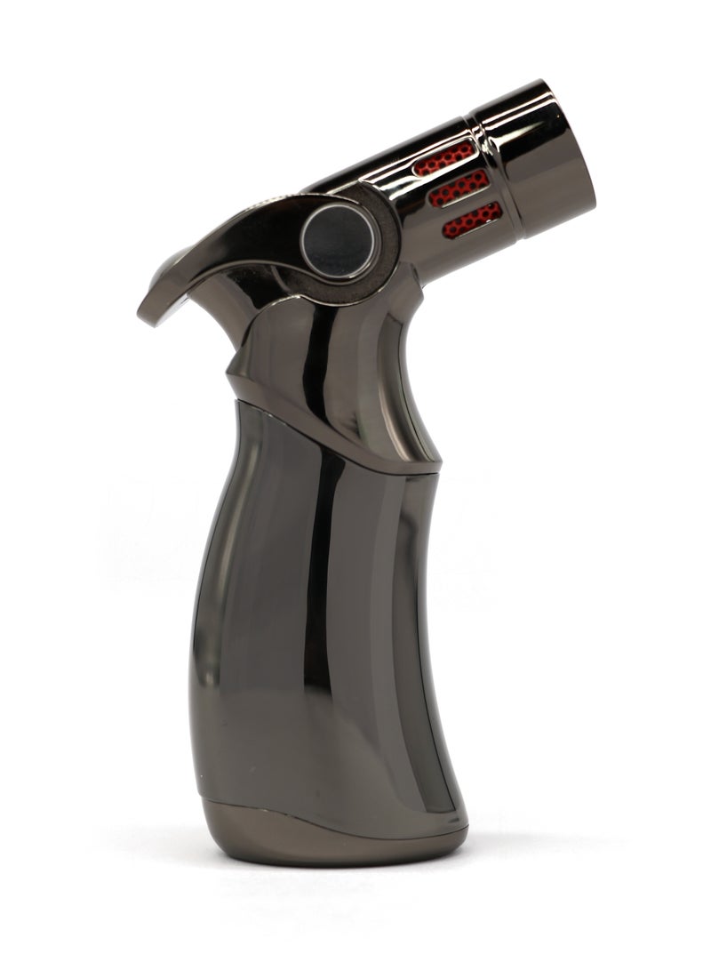 JOBON Jet Flame Windproof Butane Gas Lighter Blue Flame Refillable Lighter For BBQ - Image 2