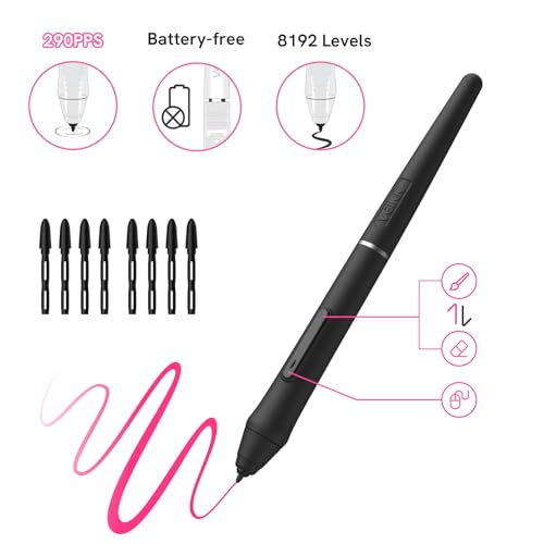 VEIKK VK430 Drawing Tablet 4x3 inch OSU Tablet, Portable Computer Graphics Tablets with 4 Shortcut Keys 8192 Levels Battery-Free Stylus Pen, Compatible with Mac/Windows/Android/Linux - Image 4