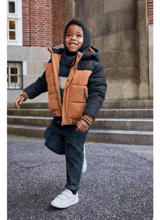 Kids Boy Textured Pants, Navy Blue