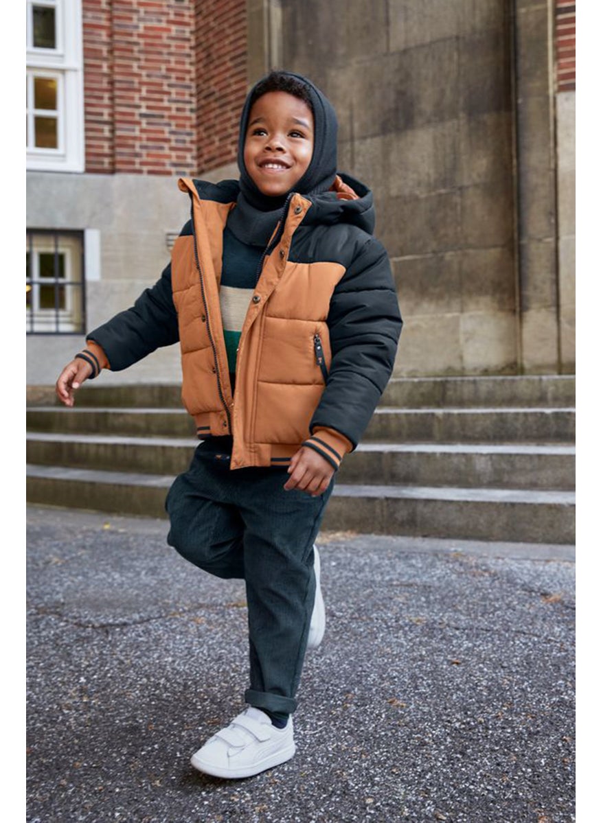 Tchibo Kids Boy Textured Pants, Navy Blue  - Image 1