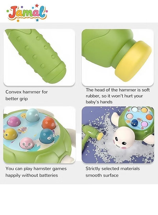 Jamal Turtle Hammering Toy, Kids Pounding Game with Colorful Balls, Early Learning Educational Toy for Boys & Girls - Image 5