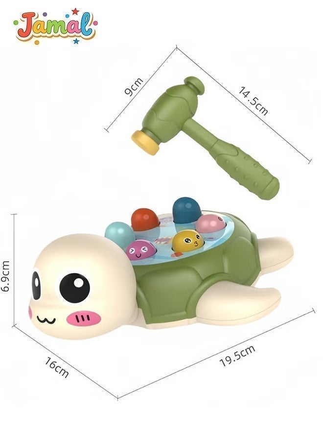 Jamal Turtle Hammering Toy, Kids Pounding Game with Colorful Balls, Early Learning Educational Toy for Boys & Girls - Image 4
