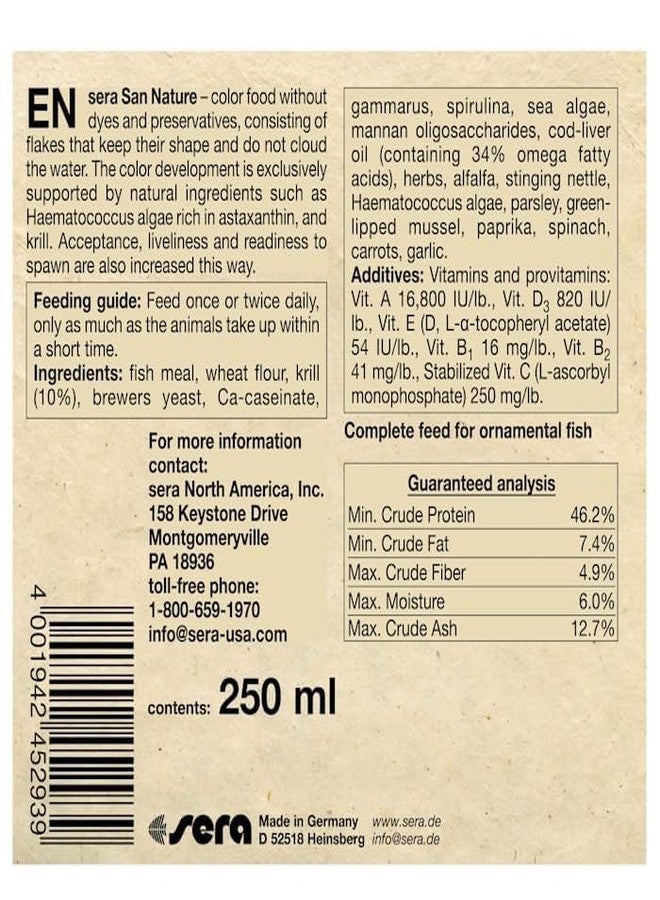 Sera San Nature Food 2.1 oz. - Image 2