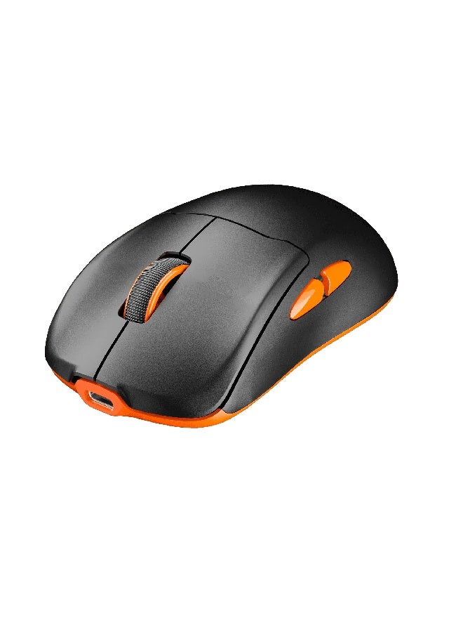 ميشين ماوس الألعاب اللاسلكي PAW3395 Air GW39 - أسود/برتقالي - Image 3