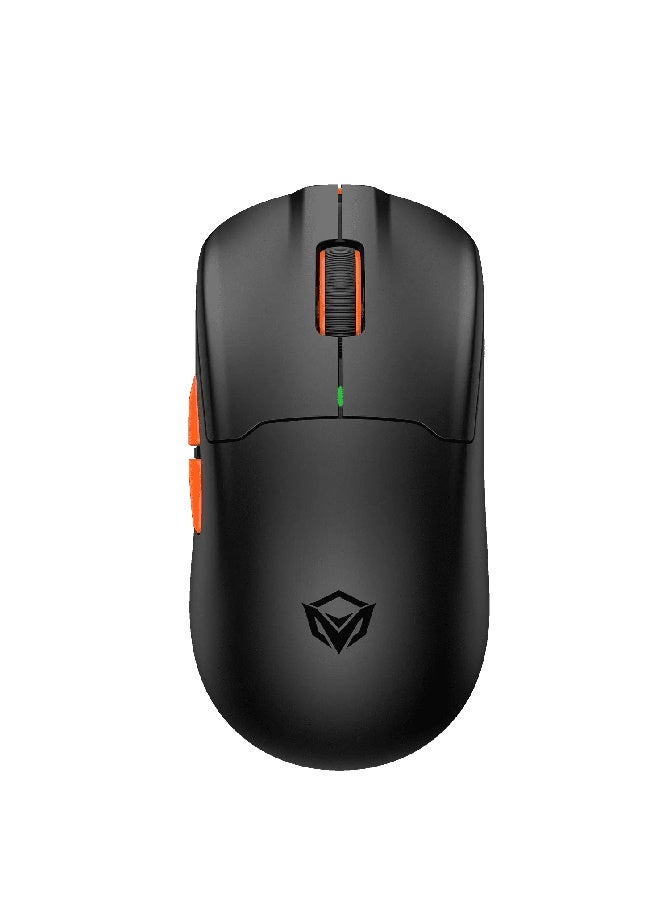 ميشين ماوس الألعاب اللاسلكي PAW3395 Air GW39 - أسود/برتقالي - Image 2