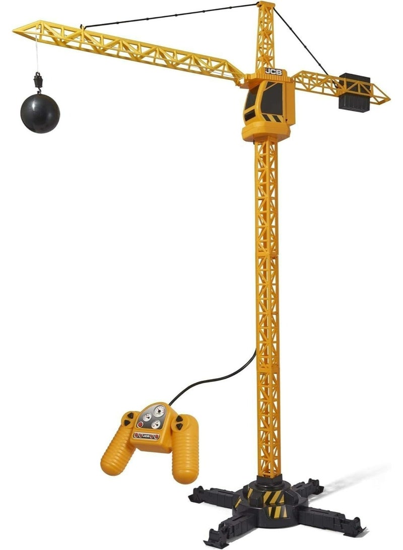 D-power - Teamsterz JCB Remote Control Crane Tower 100cm | Battery Operated The crane tower requires 3 x AA batteries (not included) | Elevate your child's playtime with the JCB Remote Control Crane Tower | Suitable Ages 3 + - Image 3