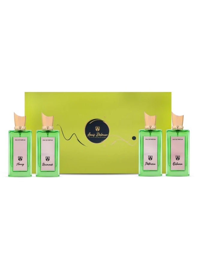 ميراكي لويس ديلمر مجموعة نيش او دي بارفان 4 * 50 مل